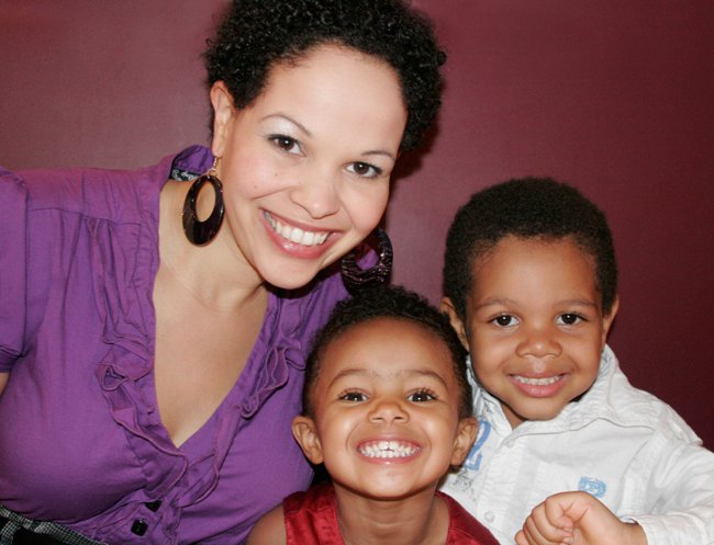 Yadi and Joshua and Juliette on my Birthday 08-09-2011